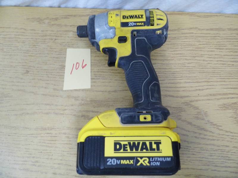 lot 106 image: DeWalt Impact Wrench