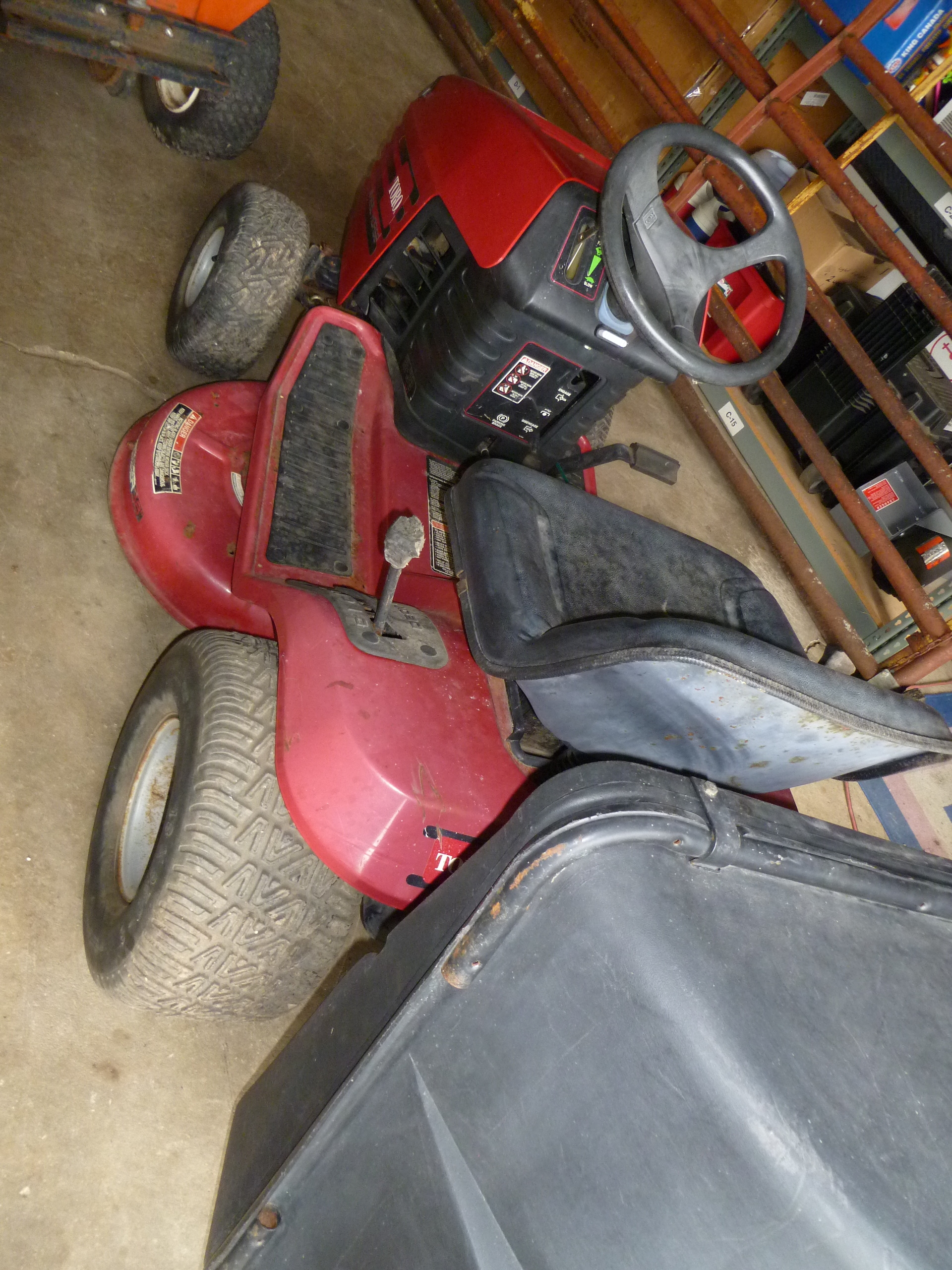 lot 16 image: Toro Riding Mower