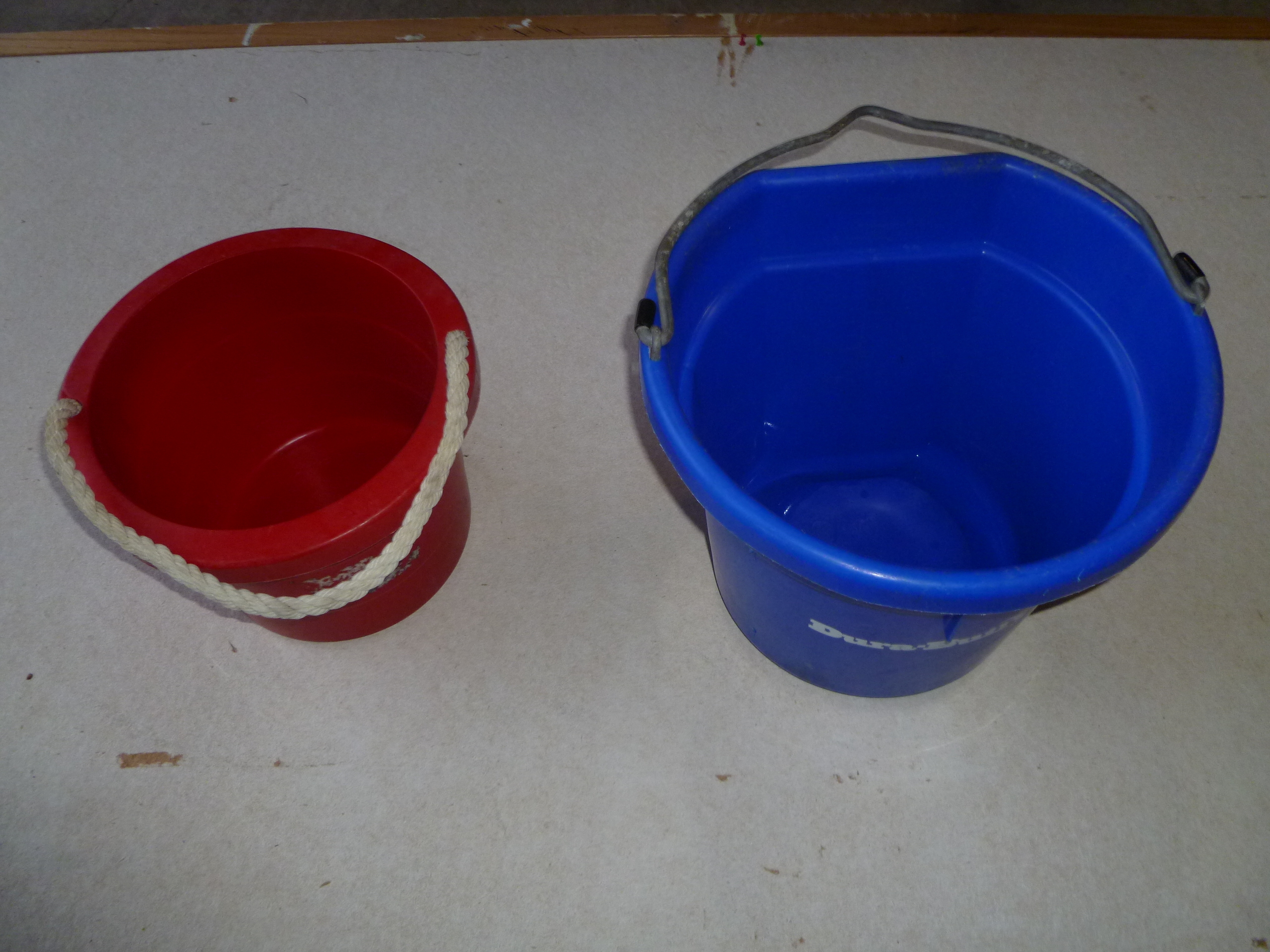 lot 37 image: Flat Back Bucket and Watering Bucket