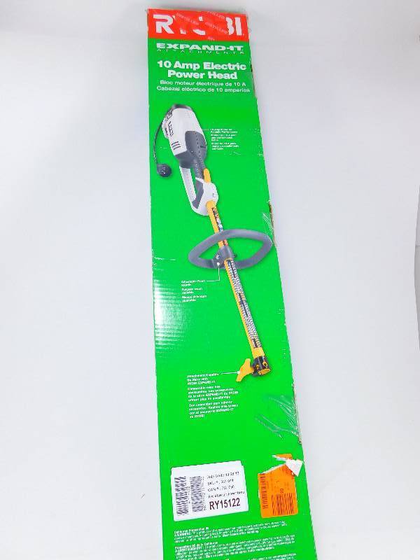 lot 3 image: Ryobi Expand-It 10 Amp Electric Power Head