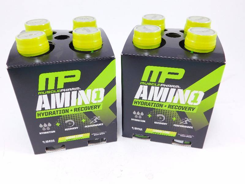 lot 26 image: 8 New 16.9 FL OZ Bottles of Lemon-Lime Nutrient Enhanced Sport Drink