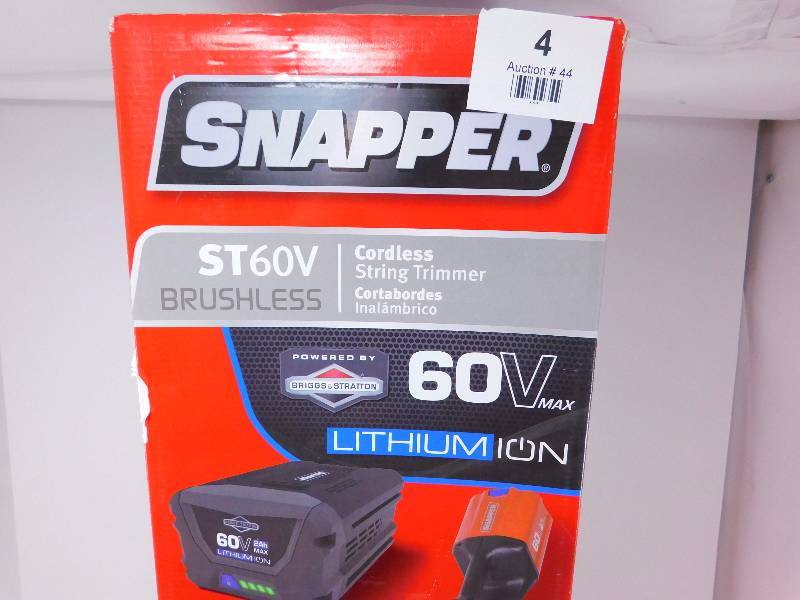 Snapper 60v deals trimmer