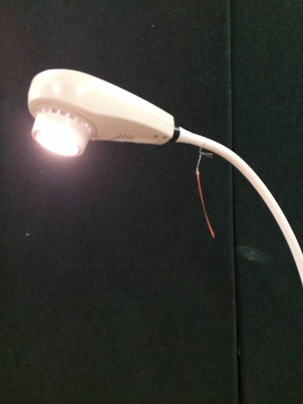 lot 93 image: Selling Online USED $400 Welch Allyn LS135 Goose Neck Flexible Medical Exam Light Diagnostic Lamp Nice Condition - Great For Mechanics or Crafting Too