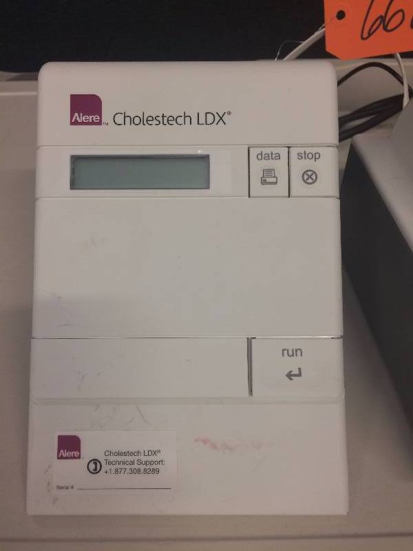 lot 41 image: WOW Retails NEW $1800 Cholestech Corp. LDX Analyzer System Blood Cholesterol & Glucose Analyzer Testing Unit & Printer Print Out - Super Nice Condition Great For Weight Loss Clinics & Health Clubs Lipid Profile Fat & Sugar Levels