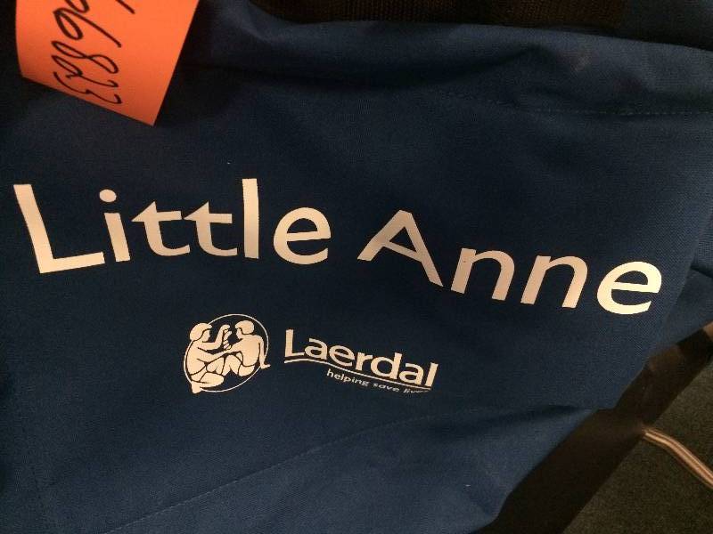 lot 58 image: Laerdal Little Anne Resuscitation Training CPR Manikin - Excellent Condition