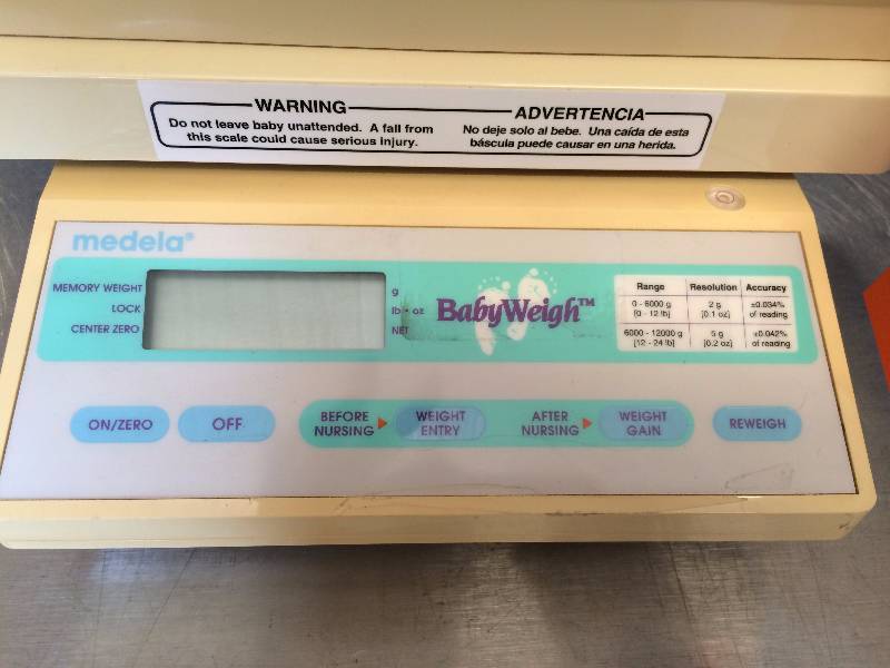 medela babyweigh scale