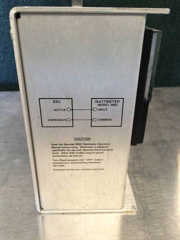 lot 17 image: Neomed Wattmeter Model 3902 Electric Power Measuring Instrument - Super Working Condition