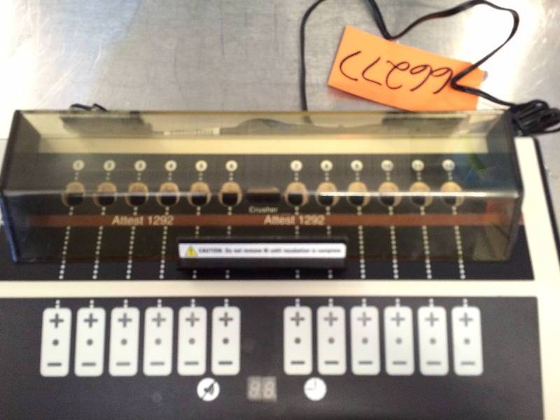 lot 85 image: Retails Used $200 3M Attest Auto-Reader Incubator Mdl. 290  1291 1292 w Power Supply - Excellent