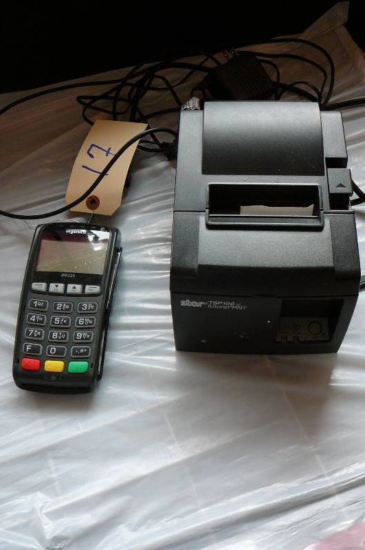 lot 17 image: Chip Card Reader & Printer