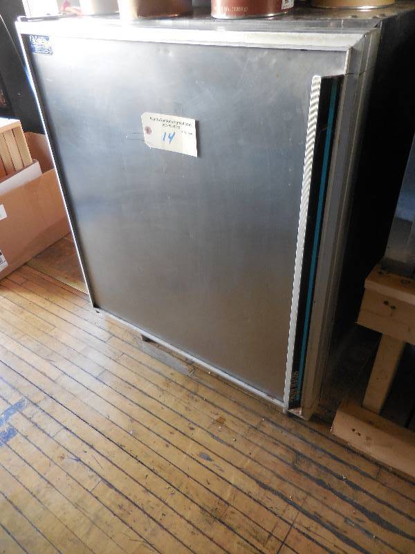 lot 14 image: Commercial Grade Undercounter Stainless Steel Freezer