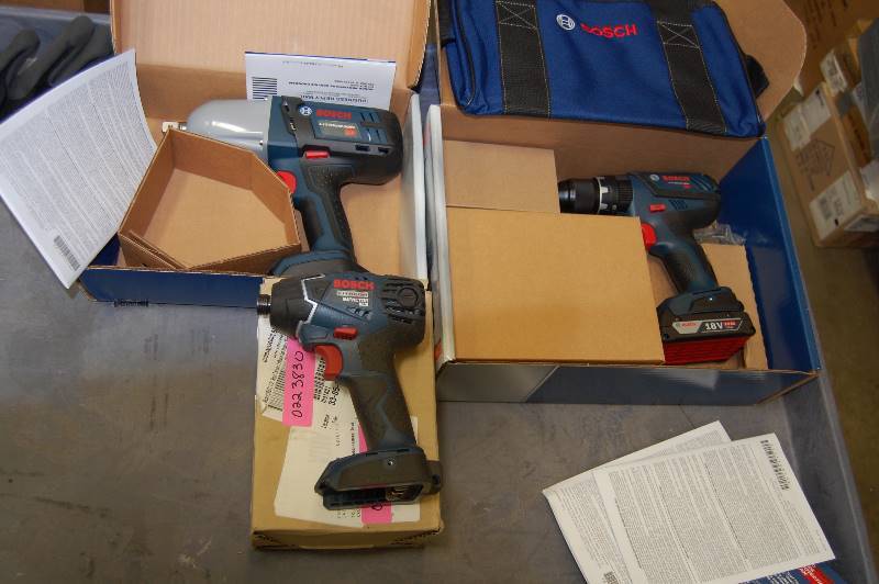 18V Bosch Cordless tools Bundle