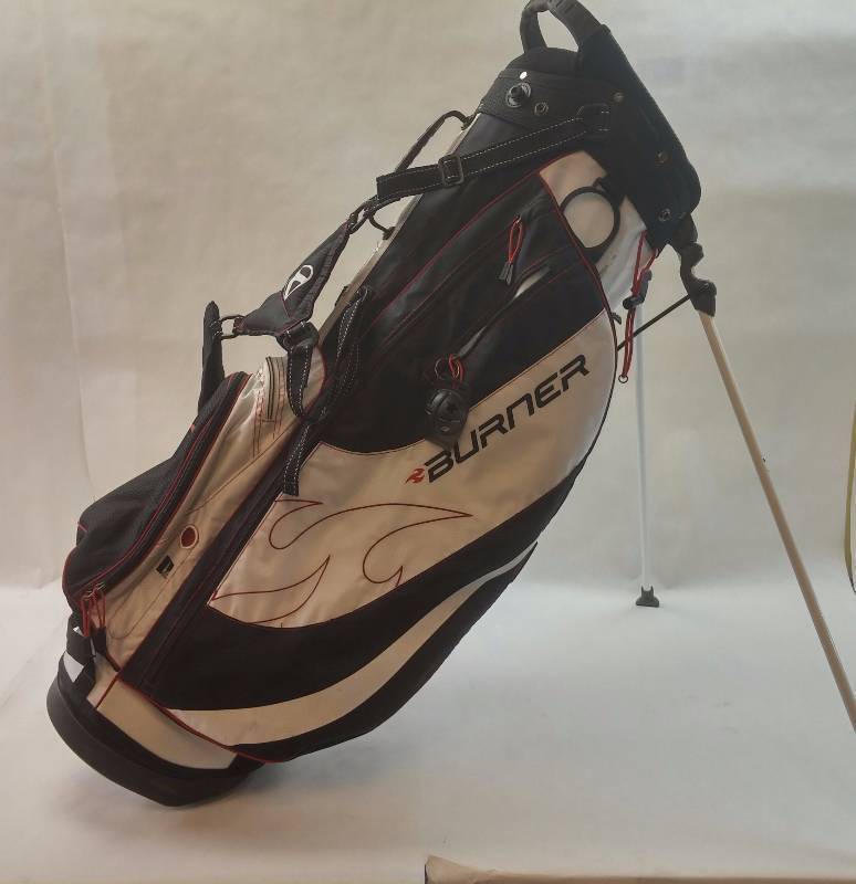 lot 13 image: TaylorMade Burner Dual Strap Stand Golf Bag