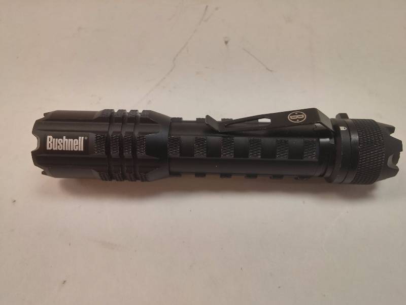 lot 835 image: Bushnell 20223 Pro 350 Lumens 3-Way High-Performance Flashlight GOOD WORKING CONDITION