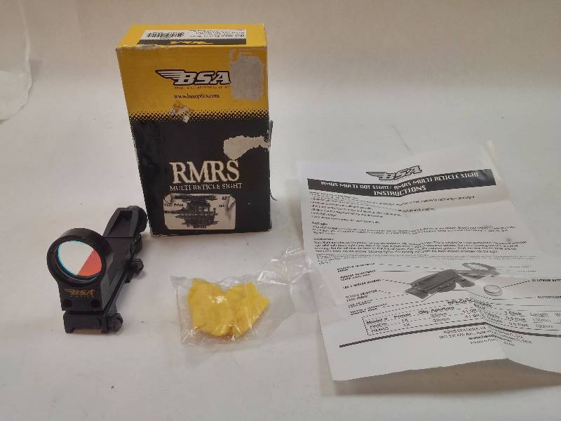 lot 871 image: BSA Reflex Red Dot Sight GOOD CONDITION