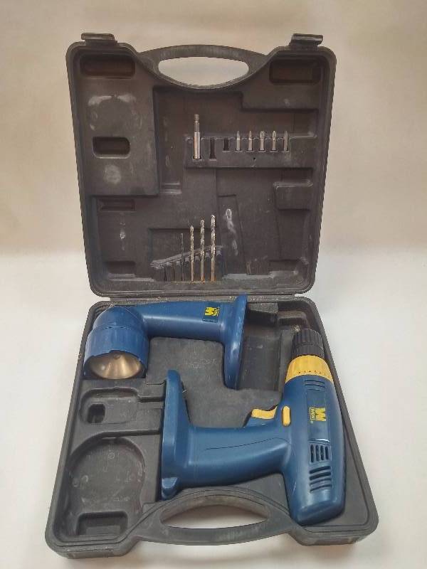 lot 904 image: Wen 5185 18V Drill  Driver Kit GOOD WORKING CONDITION