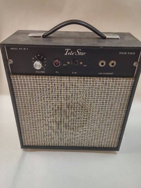 lot 910 image: Vintage Tele-Star No. M 4 1960s Guitar Amplifier GOOD WORKING CONDITION