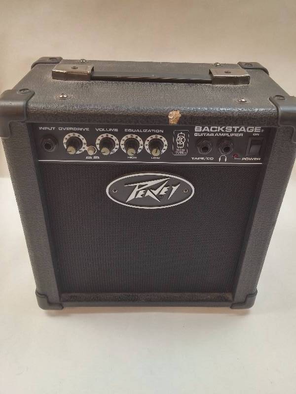 lot 912 image: Peavey Backstage Guitar Amplifier GOOD WORKING CONDITION