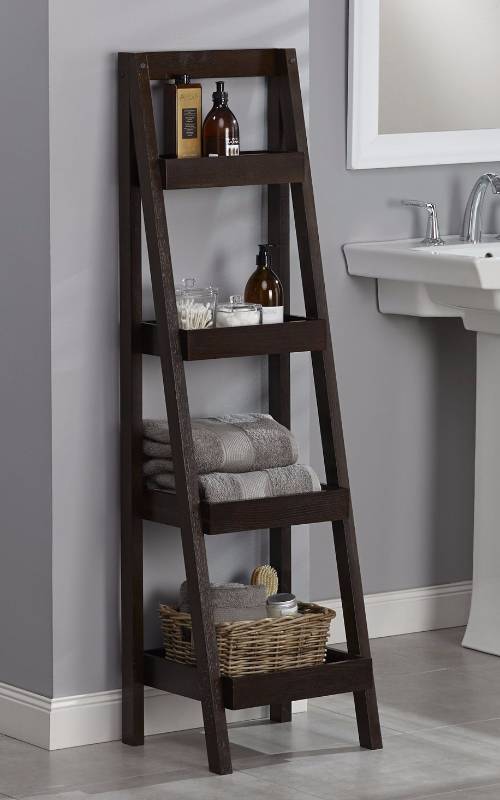 lot 887 image: Storage Ladder - Walnut