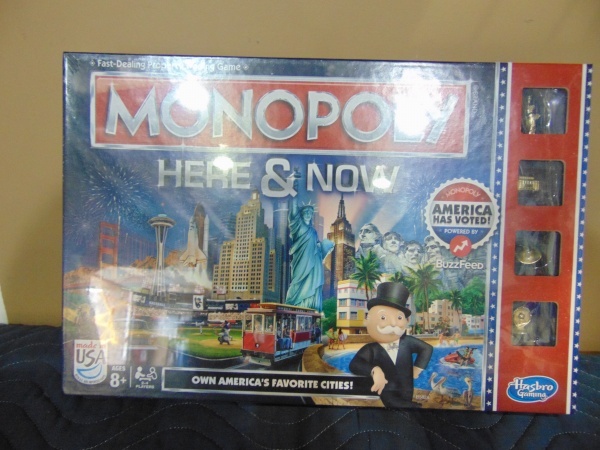 lot 49 image: NIB Monopoly Here and Now Game