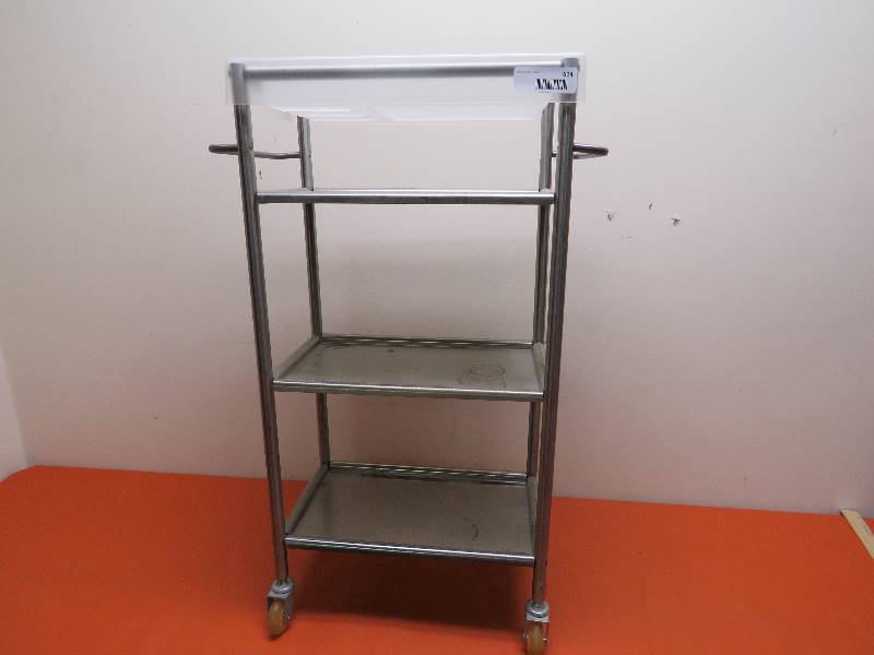 Metal Shelved Cart