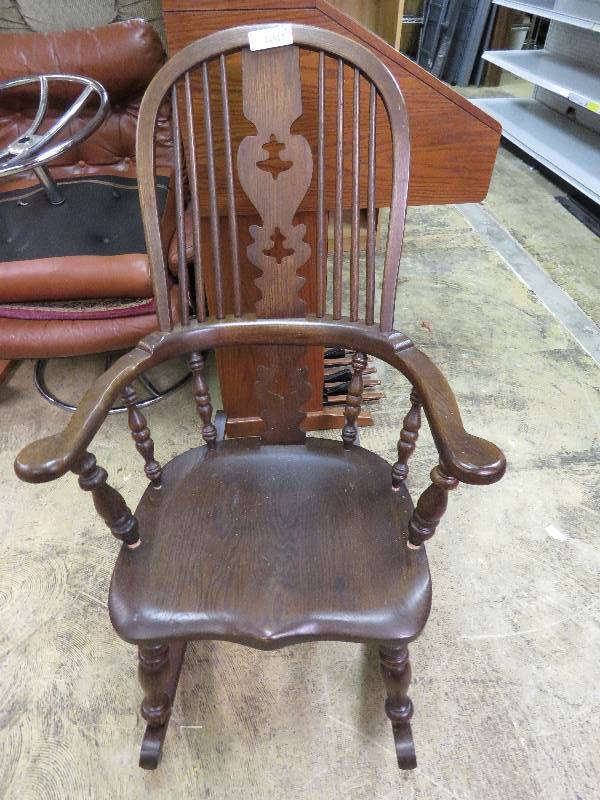 Vintage Wood Rocking Chair