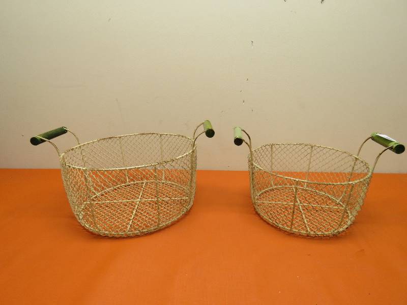Vintage Wire Baskets