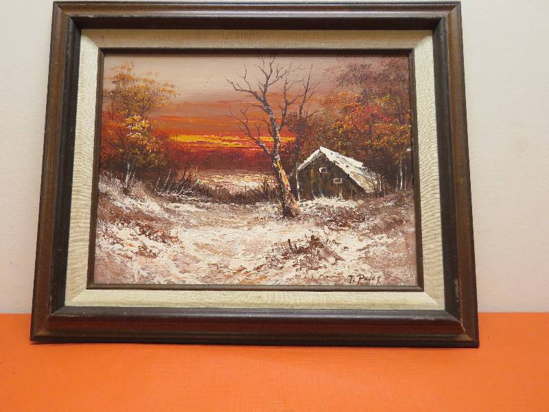 Vintage Original Oil Painting