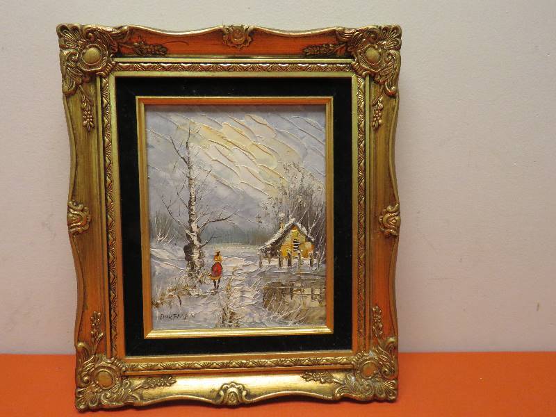 Vintage Original Oil Painting