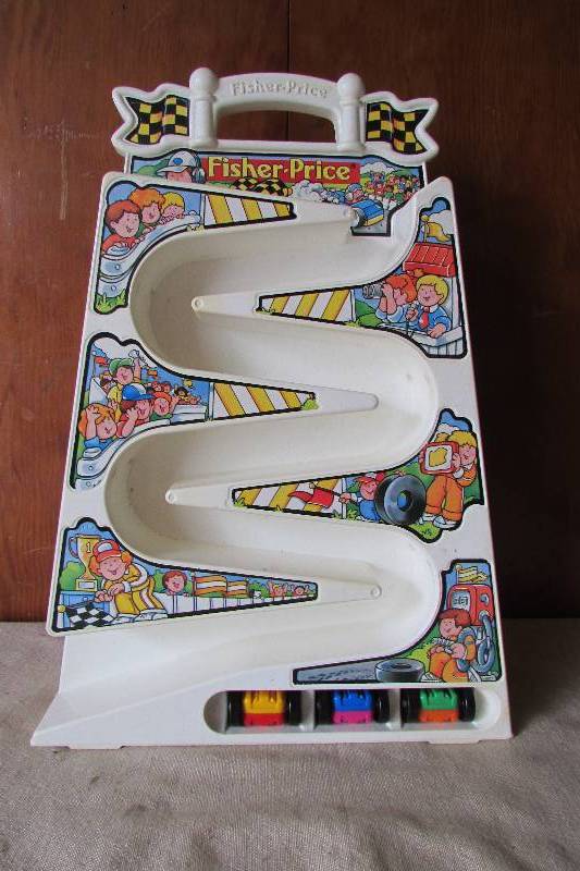 lot 35 image: Vintage Fisher Price Racing Tower