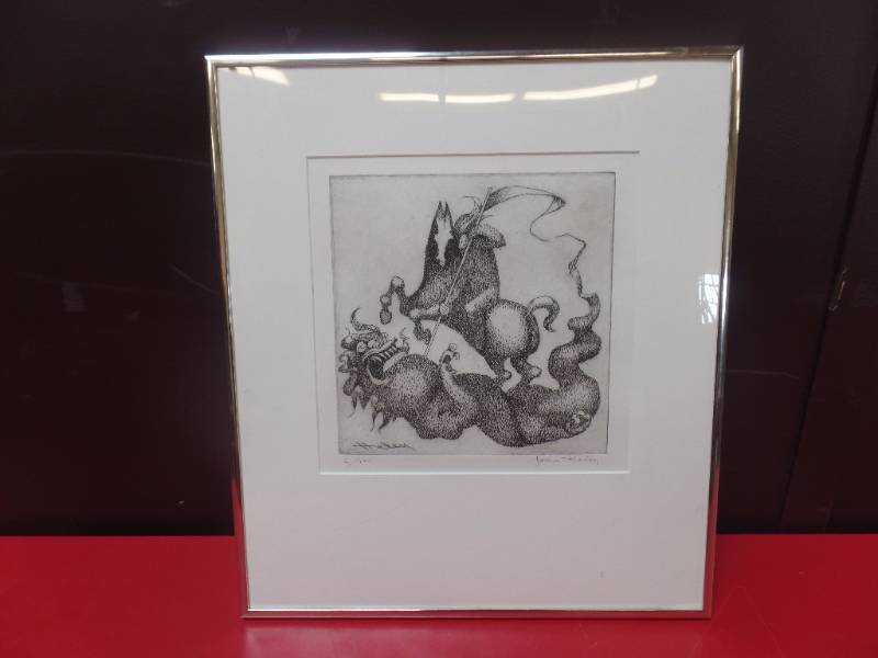 SIGNED AND NUMBERED ETCHING