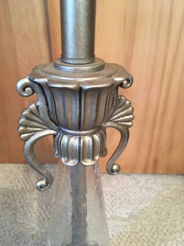 lot 54 image: Silver Lamp