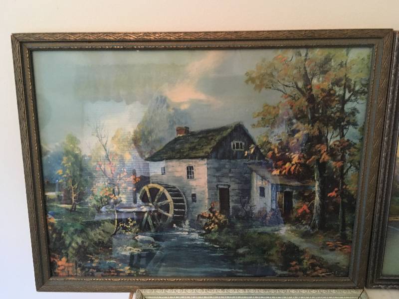 lot 160 image: Vintage Art Prints