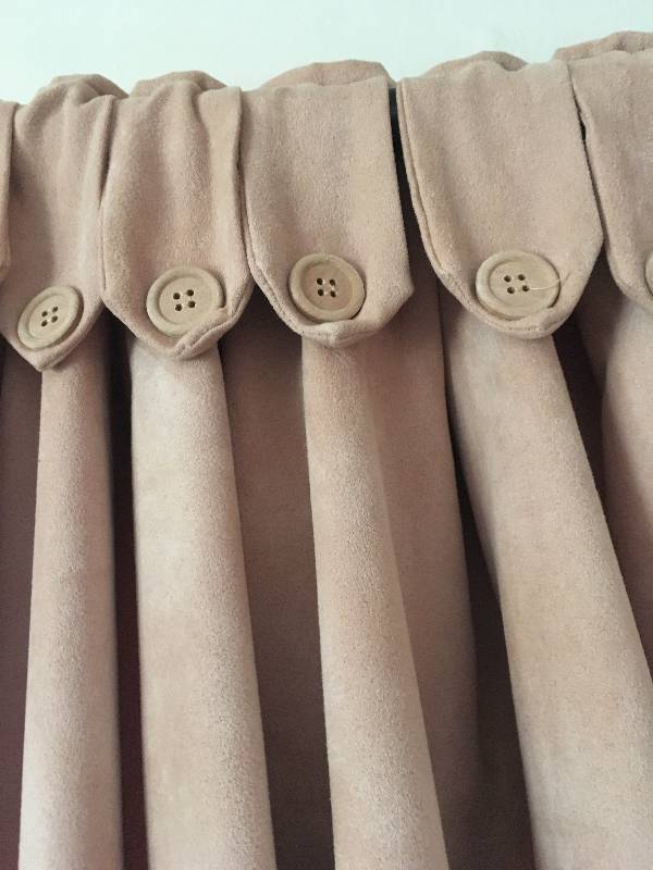 lot 171 image: (6) Curtain Panels With (3) Decorative Curtain Rods & Hardware