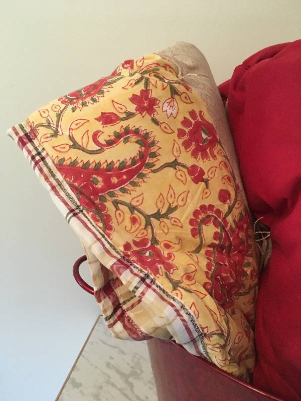 lot 179 image: Comforters with Large Tin