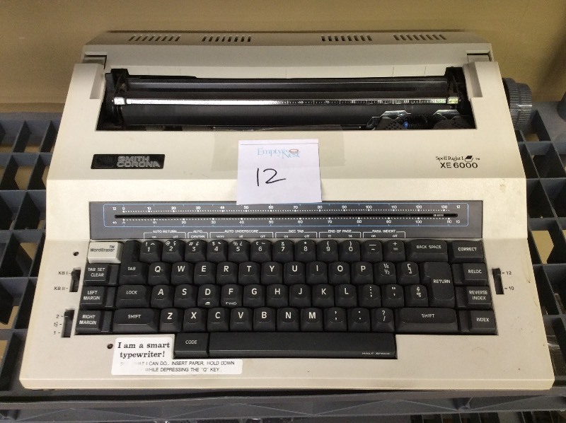 lot 12 image: 7 misc Typewriters