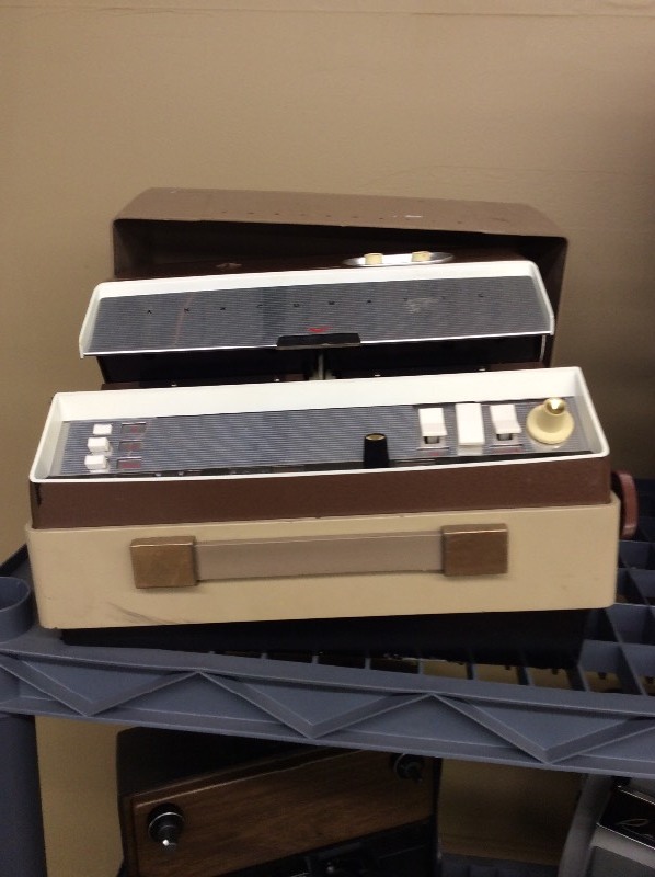 lot 14 image: 3 film projectors and editor