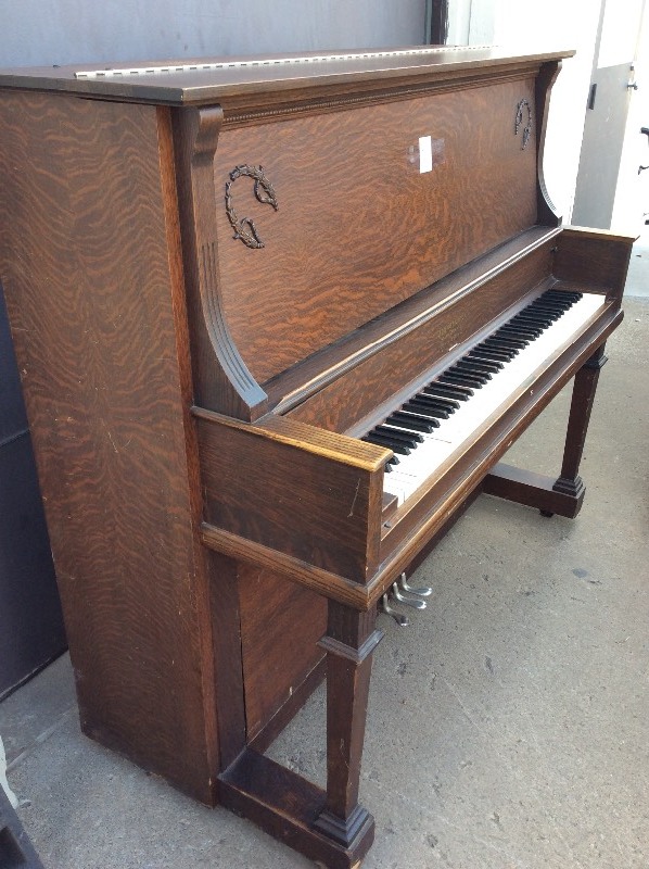 lot 21 image: Working Upright Lagonda Piano