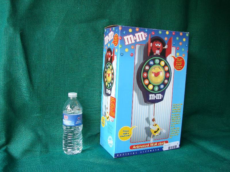 M&Ms Animated Wall Clock