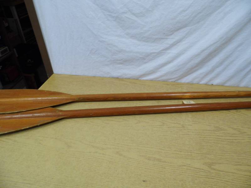lot 36 image: Pair  Oars