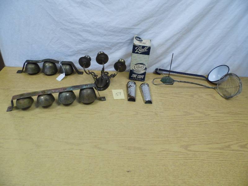 lot 59 image: Bells - Ball caps