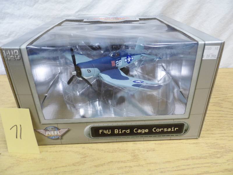 lot 71 image: WWII Model Plane - F46