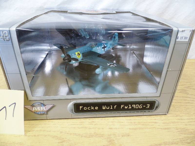 lot 77 image: WWII Model Plane - Focke FW190G-3