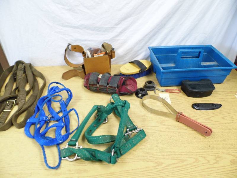 lot 95 image: Horse Tack and Grooming Supplies