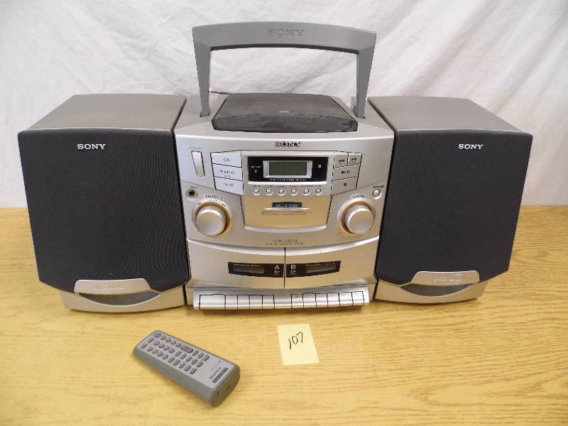 lot 107 image: Sony Boombox