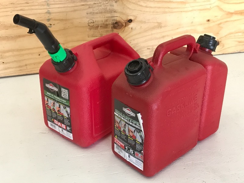 (1) New 2-Gallon & (1) New Briggs &...