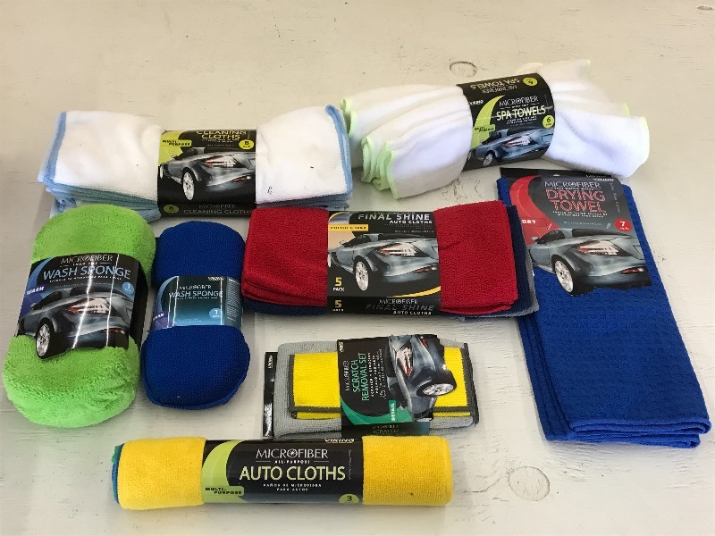 Box Of Assorted New Automotive Wash...