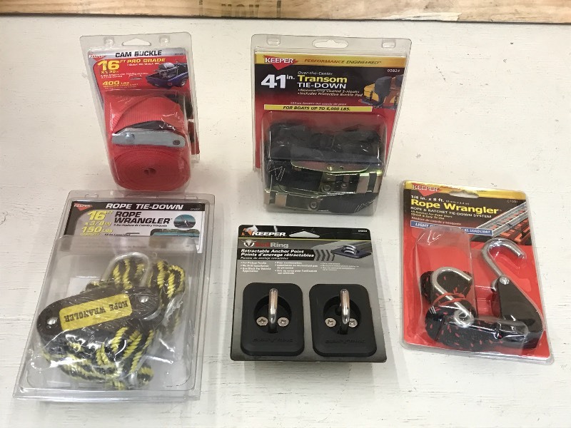 Box Of Assorted New Straps & Tie-Do...