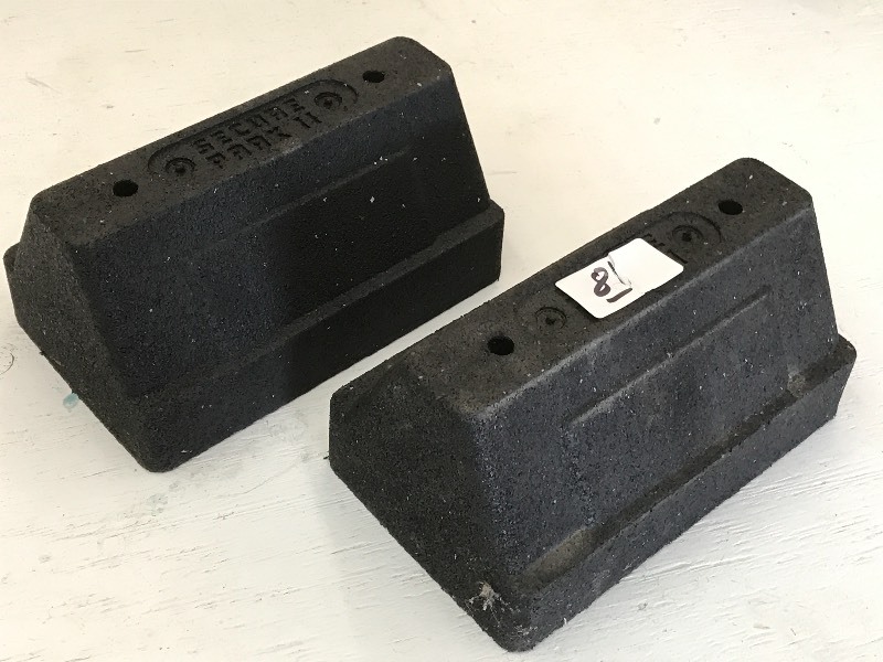 (2) New 10 Secure-Park Wheel Chuck...