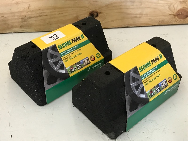 (2) New 10 Secure-Park Wheel Chuck...