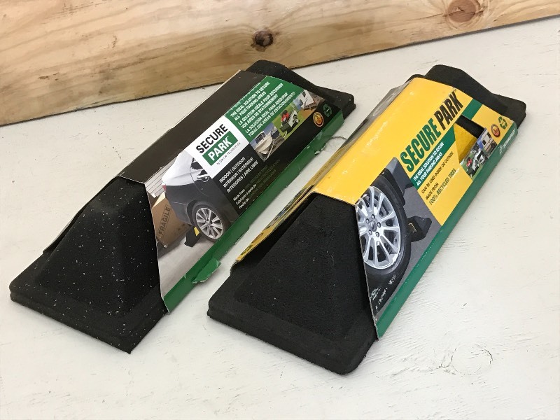 (2) New 18 Secure-Park Wheel Chuck...